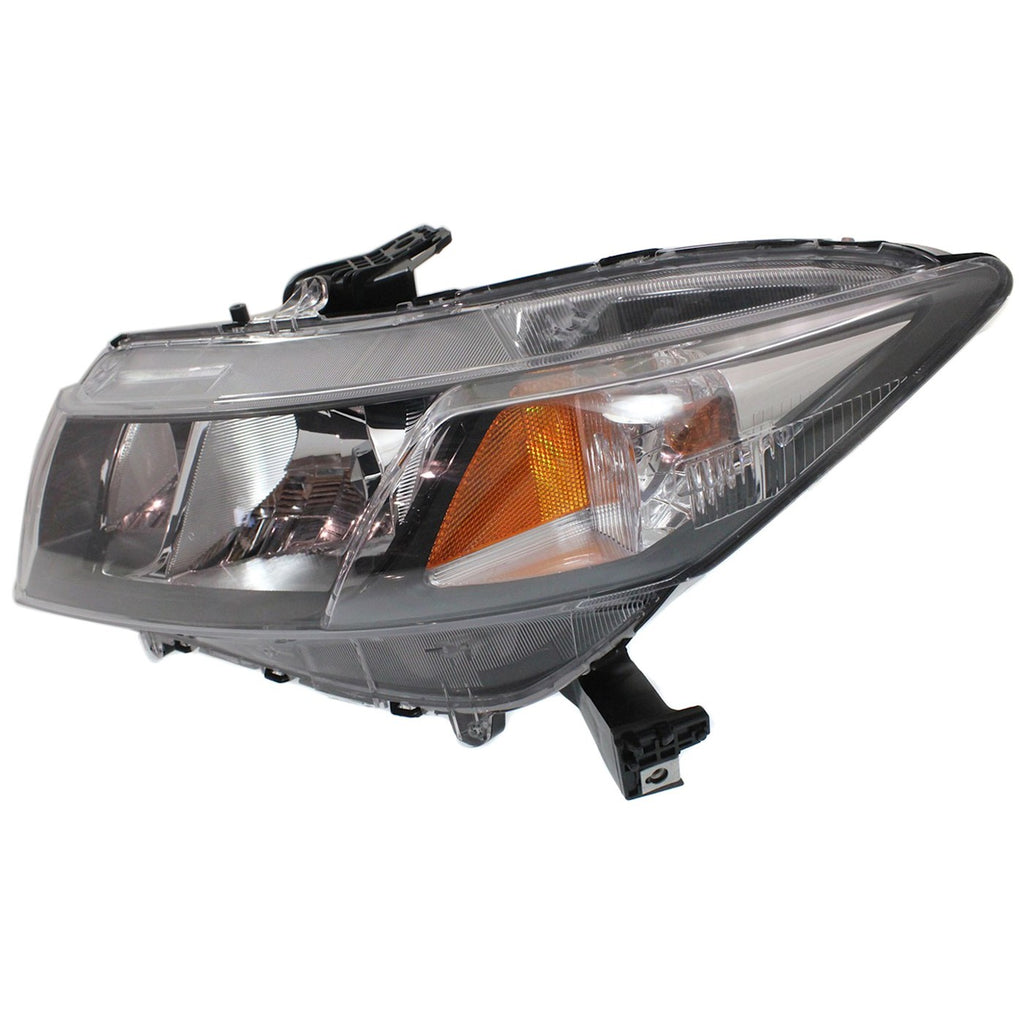 2013-2015 Honda Civic Bumper Trims - Halogen, Left & Right, w/ Bulbs (33100TR0A51)