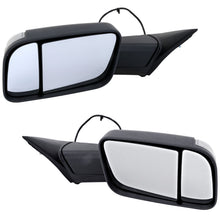 Load image into Gallery viewer, Kool Vue 2020-2024 Ram 1500 Towing Mirrors - Driver &amp; Passenger Side, Heated (68462962AAPFM)