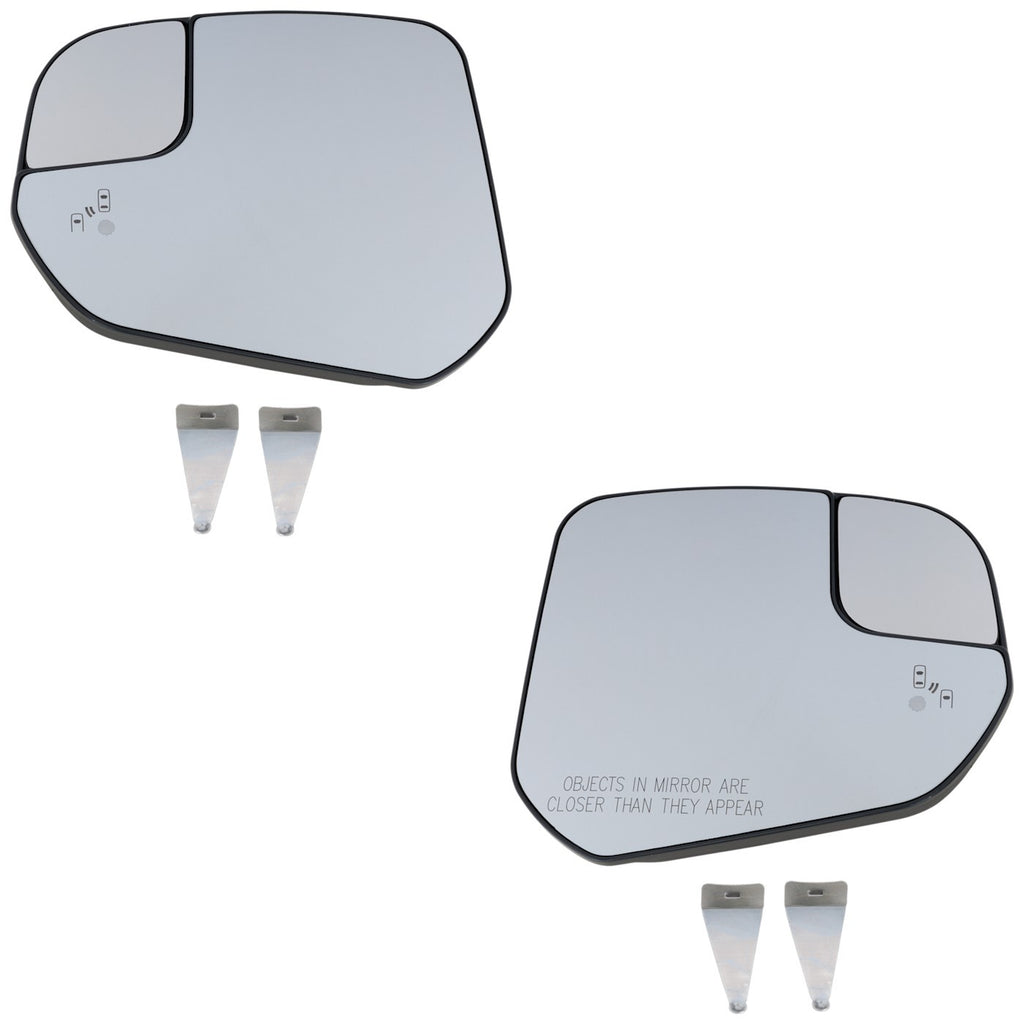 Kool Vue 2016-2023 Ford Transit Connect Mirror Glasses - Driver & Passenger Side, Heated (FT1Z17K707H)