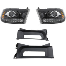 Load image into Gallery viewer, 2017-2023 Ram 1500 &amp; 1500 Classic Headlights - HID, Left &amp; Right, w/ Bulbs (68324932AD)