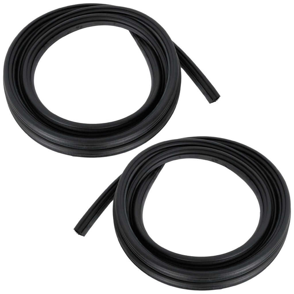2009-2014 Ford F-150 Set of 2 Weatherstrip Seals Rear Driver & Passenger Side F150 Truck Pair