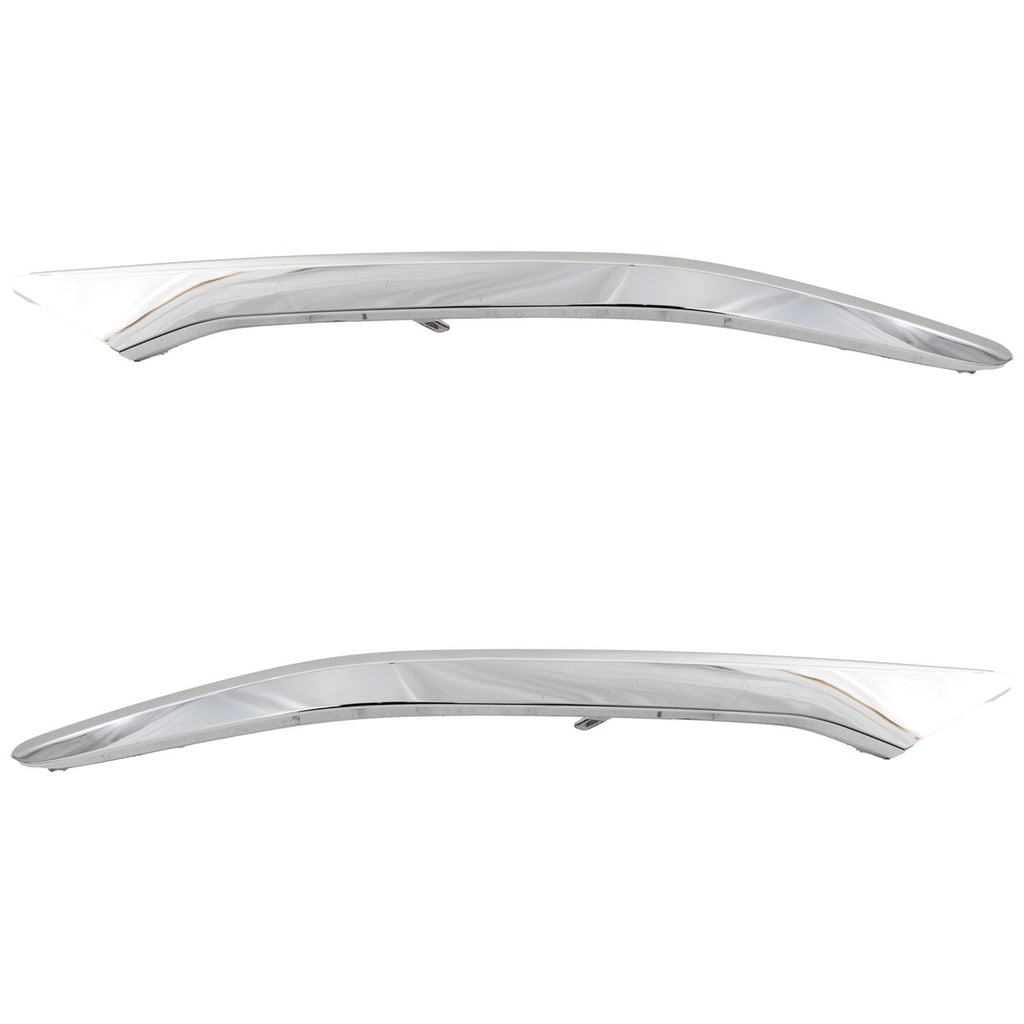 2022-2024 Acura MDX Bumper Trims - Front, Driver & Passenger Side (71102TYAA00)