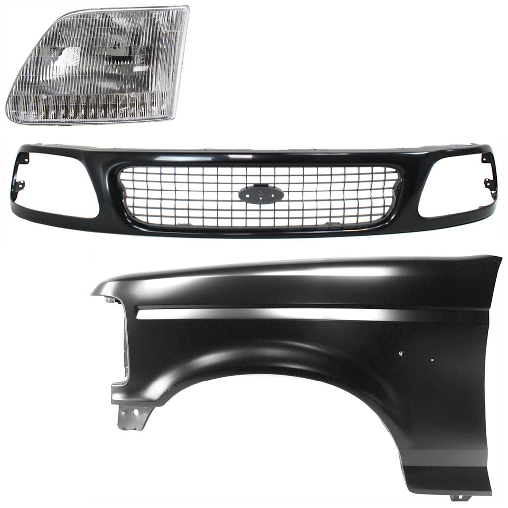 1997 Ford F-150 & F-250 Fender - Left (F4TZ16006A)