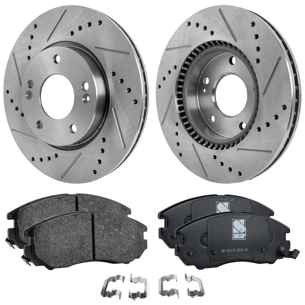 2006-2008 Hyundai Tiburon Brake Rotor - Front (25930)