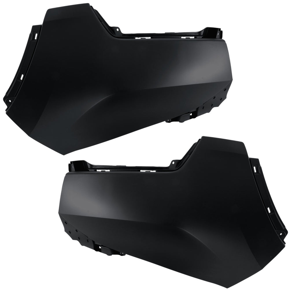 2019-2021 Honda Passport Pair Bumper Face Bar Ends Extensions Set of 2 Front Driver & Passenger Side