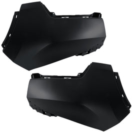 2019-2021 Honda Passport Pair Bumper Face Bar Ends Extensions Set of 2 Front Driver & Passenger Side