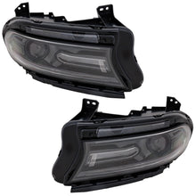 Load image into Gallery viewer, 2018-2021 Dodge Charger Headlights - Driver &amp; Passenger Side (68541680AA)