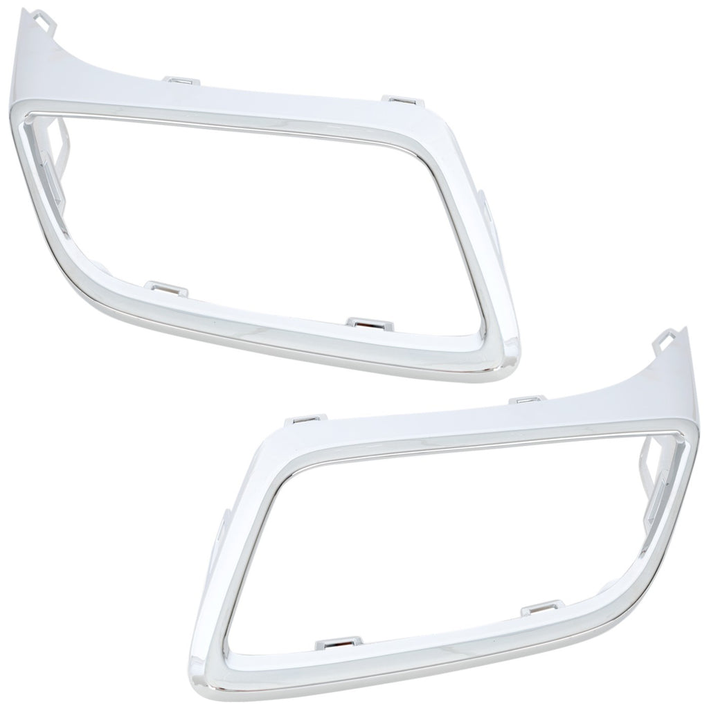 2018-2021 Volkswagen Tiguan Bumper Trims - Rear, Driver & Passenger Side (5NN8078332ZZ)