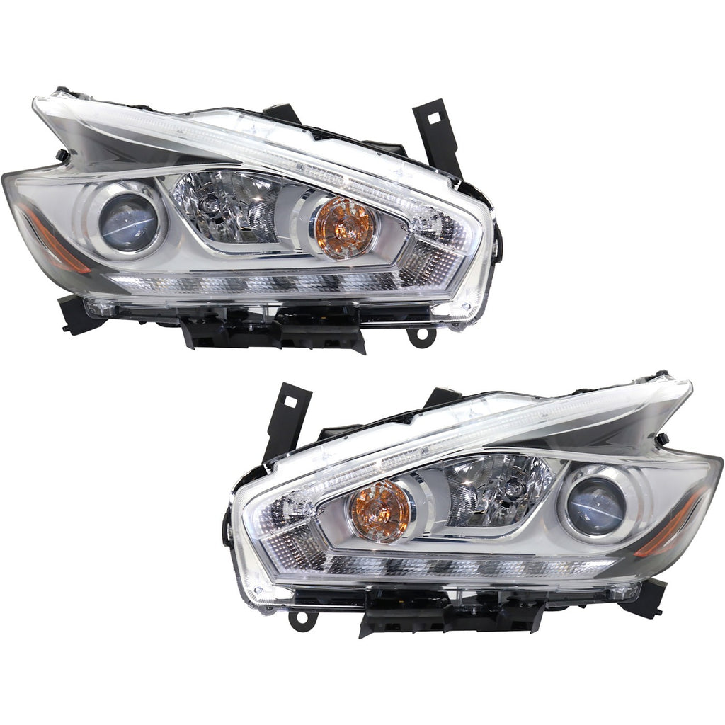 2015-2016 Nissan Murano Headlights - Driver & Passenger Side (17331901)