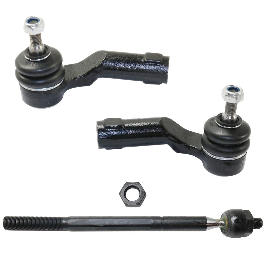 2004-2017 Mazda 3, 3 Sport & 5 Tie Rod Ends - Front, Driver & Passenger Side, Inner (BP4L32240)