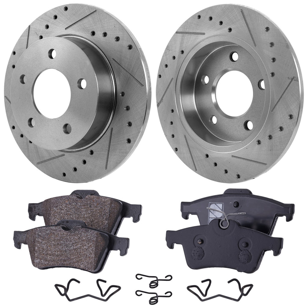 2006-2013 Mazda 3 Brake Rotor - Rear (31365)