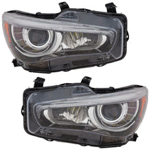 Load image into Gallery viewer, 2018-2023 Infiniti Q50 Headlights - LED, Driver &amp; Passenger Side, w/ Bulbs (260106HH7A)