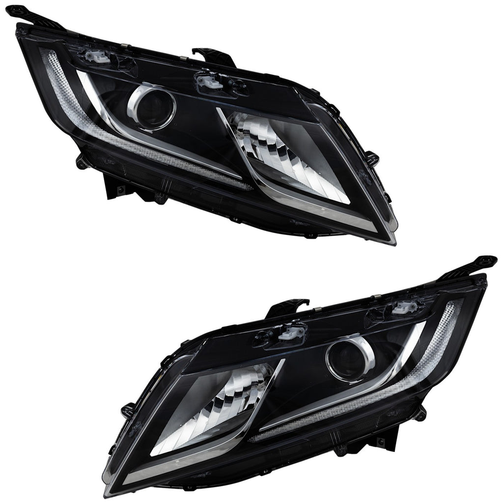2018-2022 Honda Odyssey Headlights - Halogen, Left & Right, w/ Bulbs (33100THRA01)