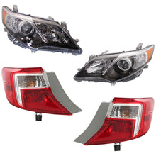 Load image into Gallery viewer, 2012-2014 Toyota Camry Headlights - HID, Driver &amp; Passenger Side (8113006890)