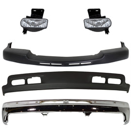 2001-2002 Chevrolet Silverado 2500 HD & Silverado 3500 Bumper Face Bar - Front (12336026PFM)