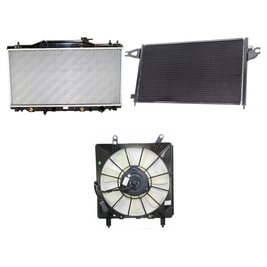 Kool Vue 2002-2006 Acura RSX AC Condenser (80110S6MA01)