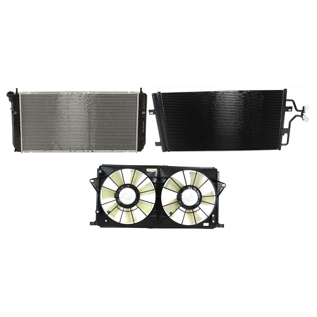 Kool Vue 2006-2008 Buick Lucerne AC Condenser (25769583)