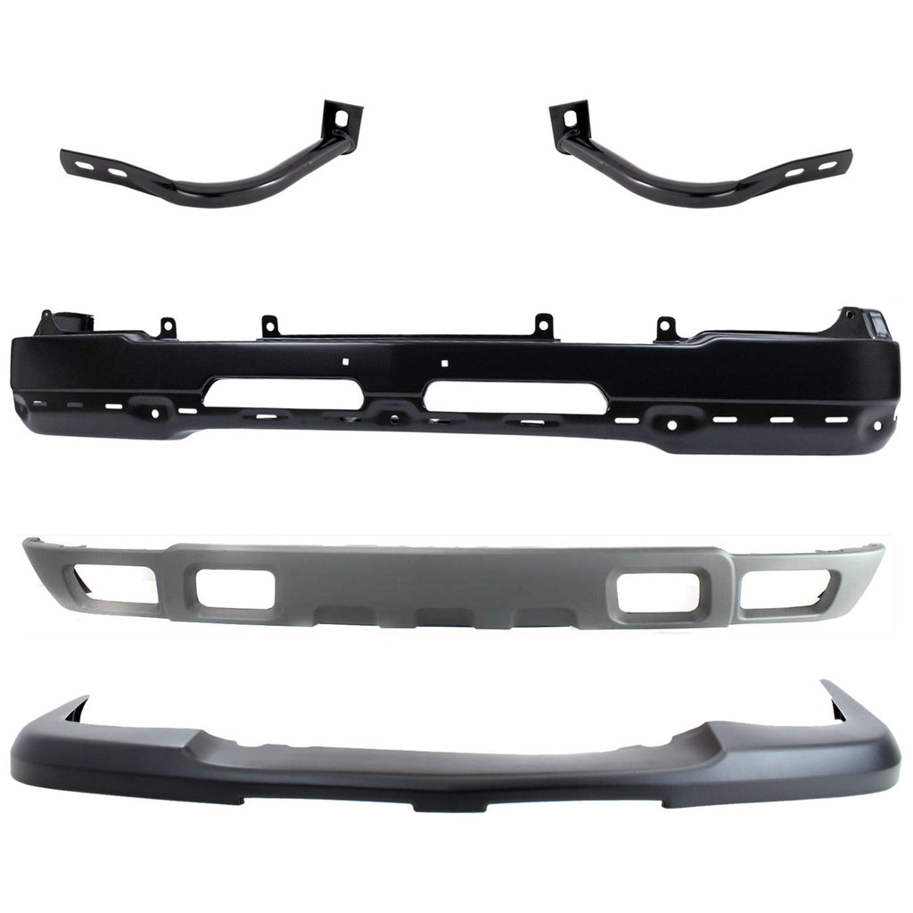 2003-2007 Chevrolet Silverado 1500 & Silverado 1500 Classic Bumper Face Bar - Front (89025748)