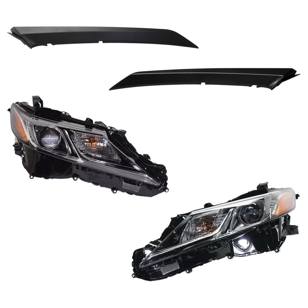 2019-2024 Toyota Camry Headlights - Driver & Passenger Side (8111006C41)