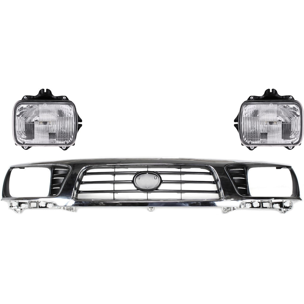1995-1997 Toyota Tacoma Grilles - Driver & Passenger Side (5310035340)