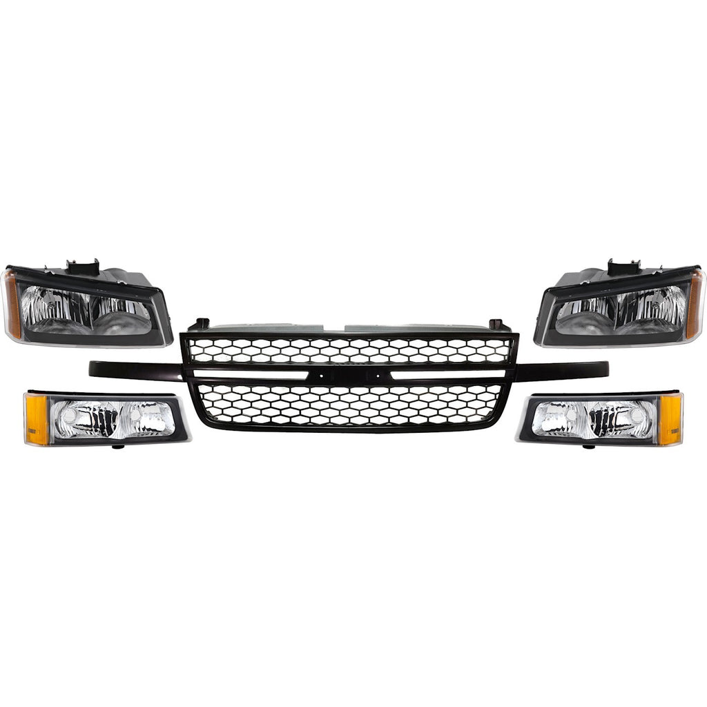 2003-2007 Chevrolet Silverado 1500 & Silverado 1500 Classic Grille (15276048)
