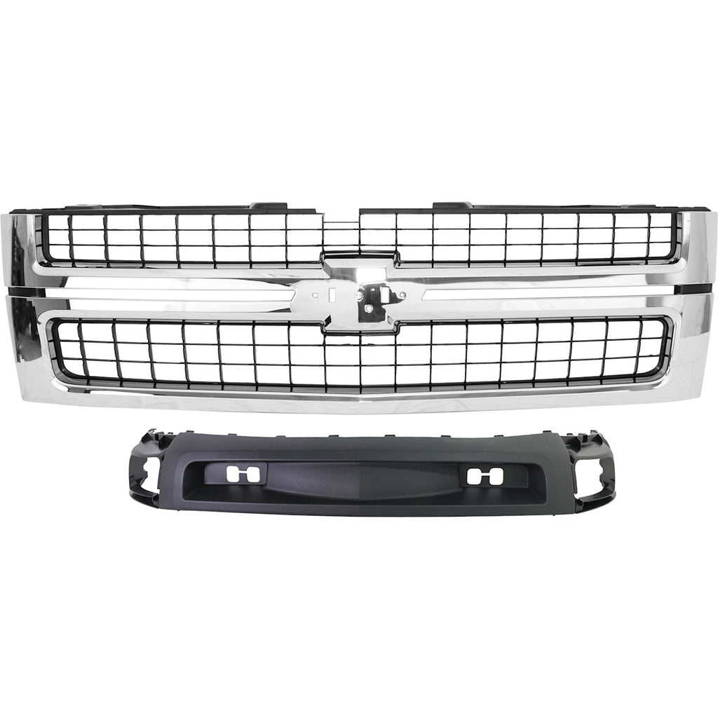 2007-2010 Chevrolet Silverado 2500 HD & Silverado 3500 HD Grille (25825521)