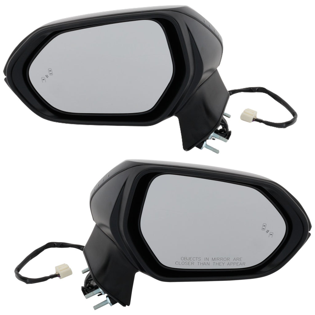 Kool Vue 2020-2022 Toyota Corolla Mirrors - Driver & Passenger Side, Heated, Sedan (8791012K60PFM)