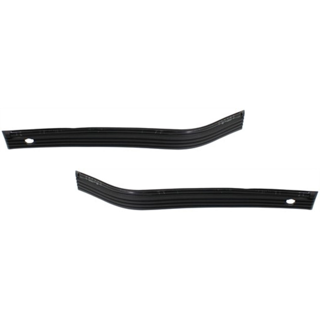 1999-2000 GM Bumper Trims - Front, Left & Right, Black (15682334)