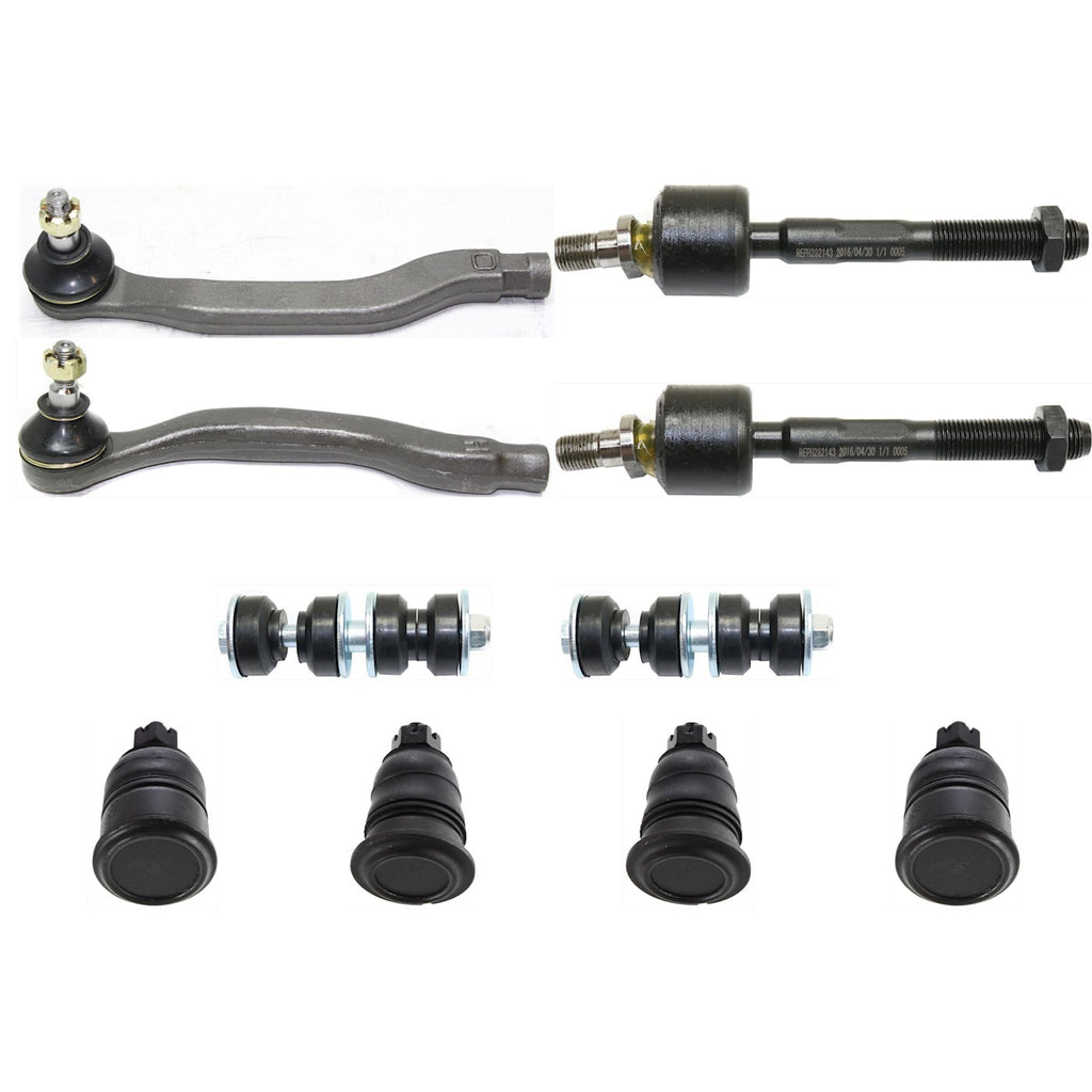 1994-1999 Acura CL, Honda Accord & Isuzu Oasis Tie Rod Ends - Front, Driver & Passenger Side, Inner (354013)
