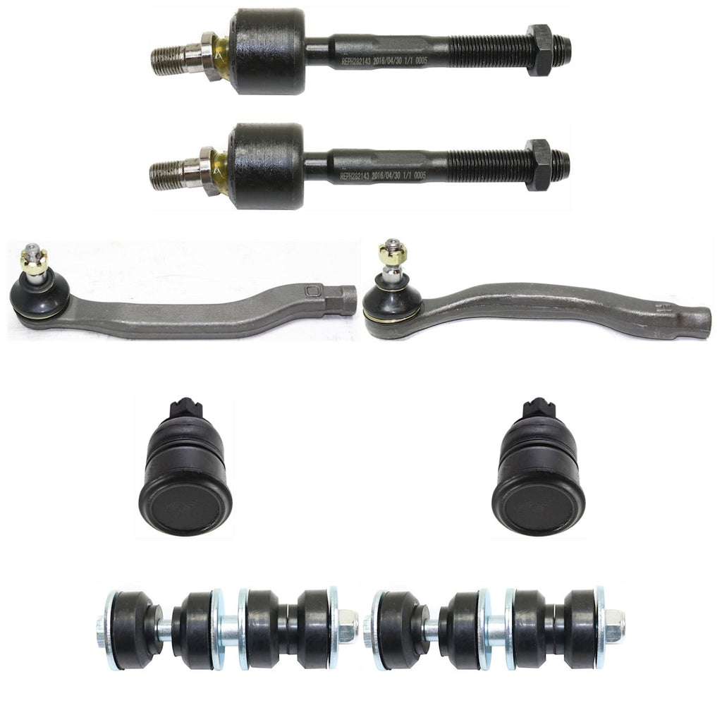 1994-1999 Acura, Honda & Isuzu Tie Rod Ends - Front, Driver & Passenger Side, Inner (354013)