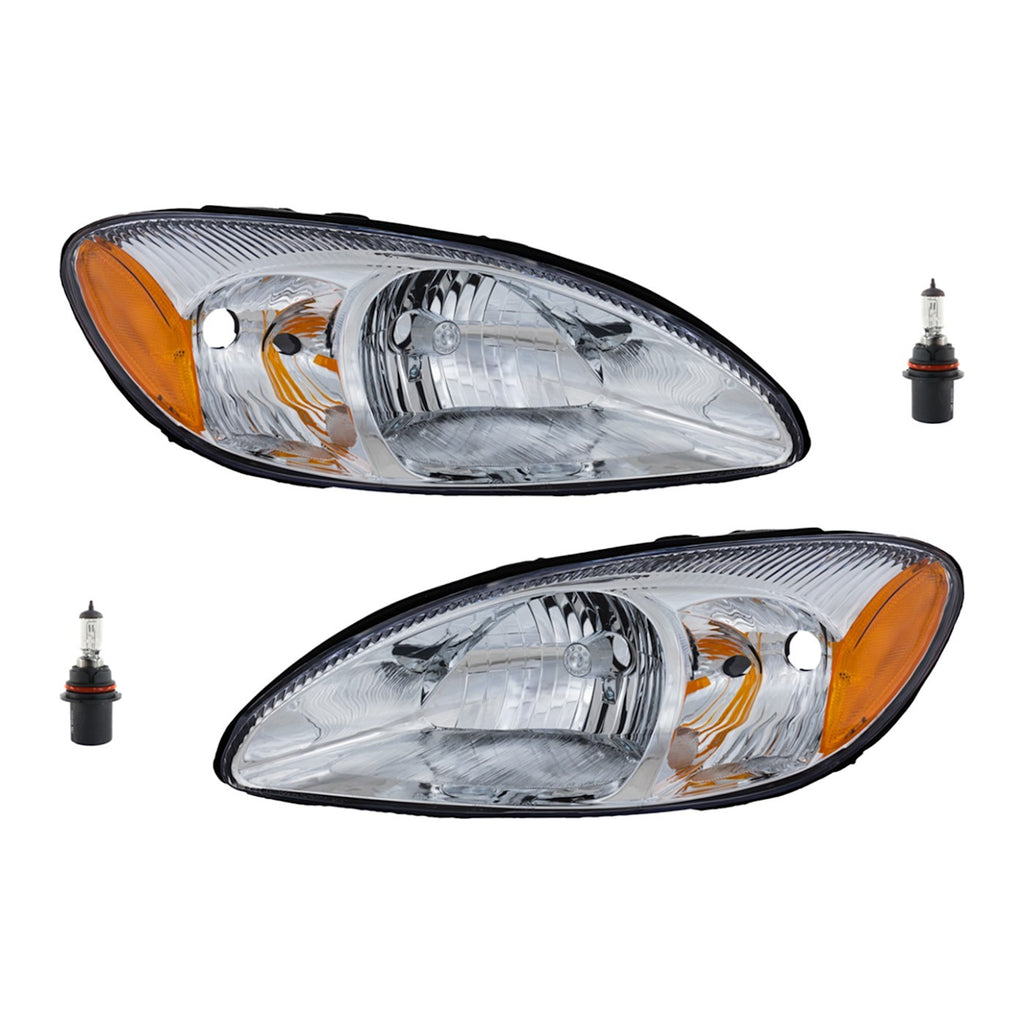 2000-2007 Ford Taurus Headlights - Driver & Passenger Side (17490531)