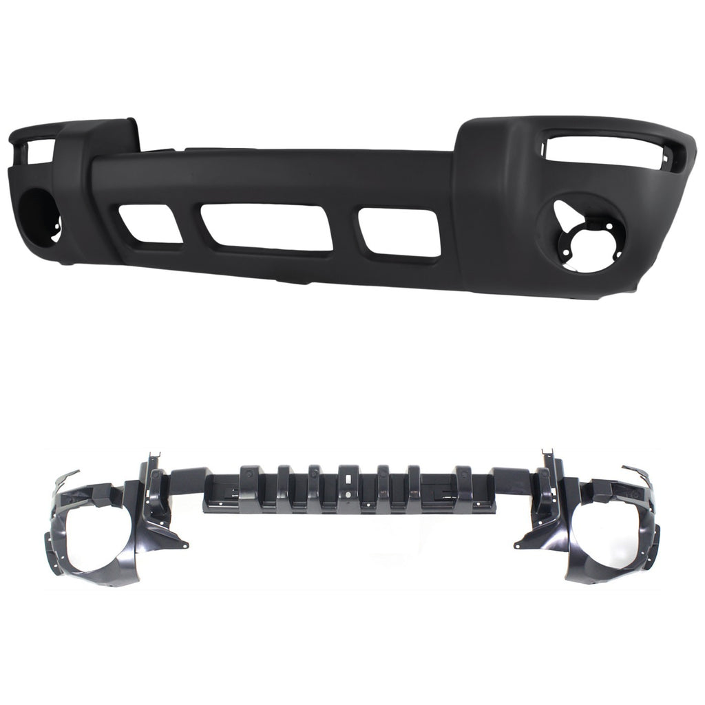 2002-2004 Jeep Liberty Bumper Face Bar - Front (55156042AD)