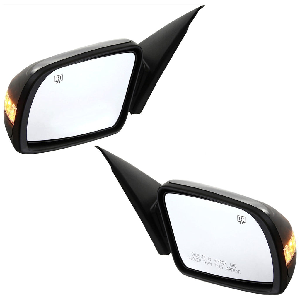 2007-2012 Nissan Altima Mirrors - Driver & Passenger Side, Heated, Sedan (96301JA04C)