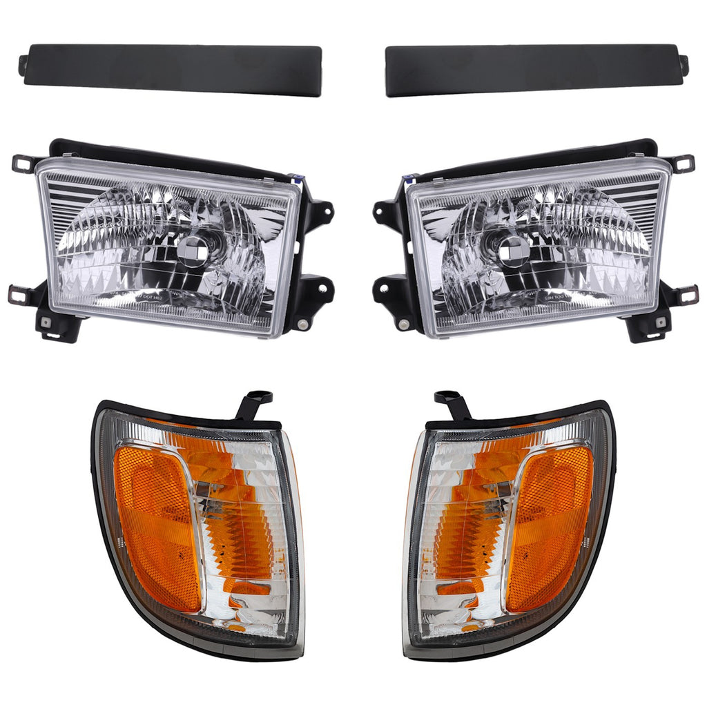1999-2002 Toyota 4Runner Headlights - Driver & Passenger Side (8111035320)
