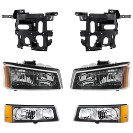 2003-2007 Chevrolet Headlights - Driver & Passenger Side (10396912PFM)