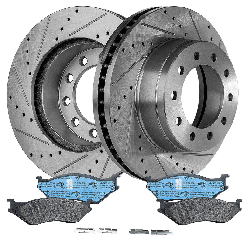2007-2016 Ford F-450 Super Duty & F-550 Super Duty Brake Rotor - Front (54128)