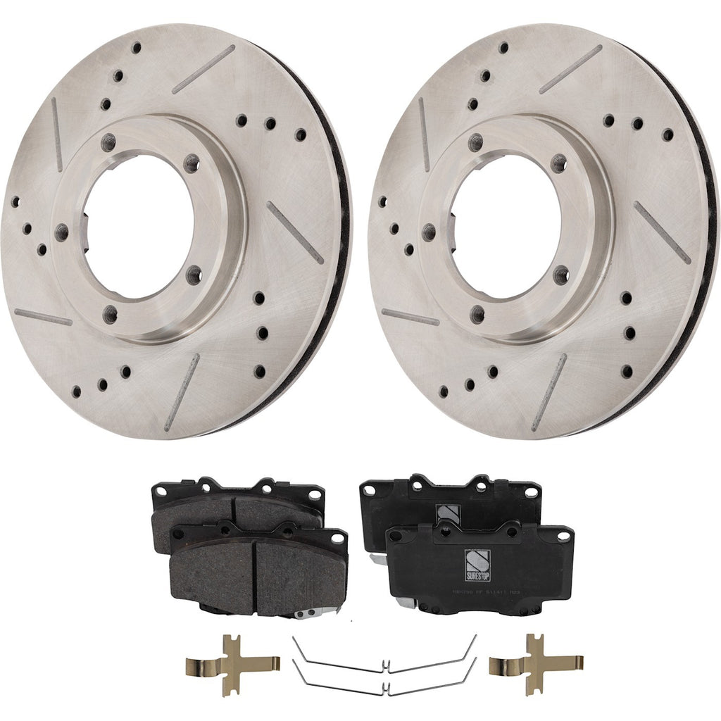 2000-2002 Toyota Tacoma Brake Rotor - Front (19869)