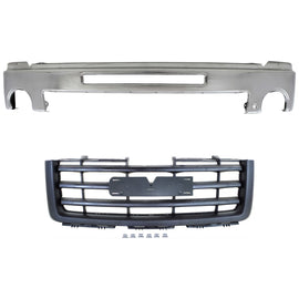 2007-2013 GMC Sierra 1500 Bumper Face Bar - Front (15902856)