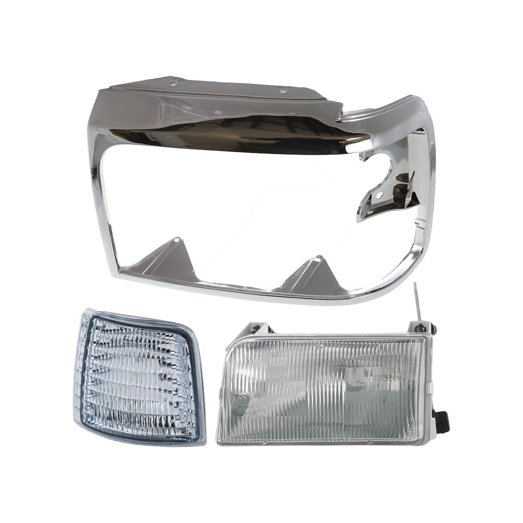1995-1997 Ford Headlight - Left (F2TZ13008B)