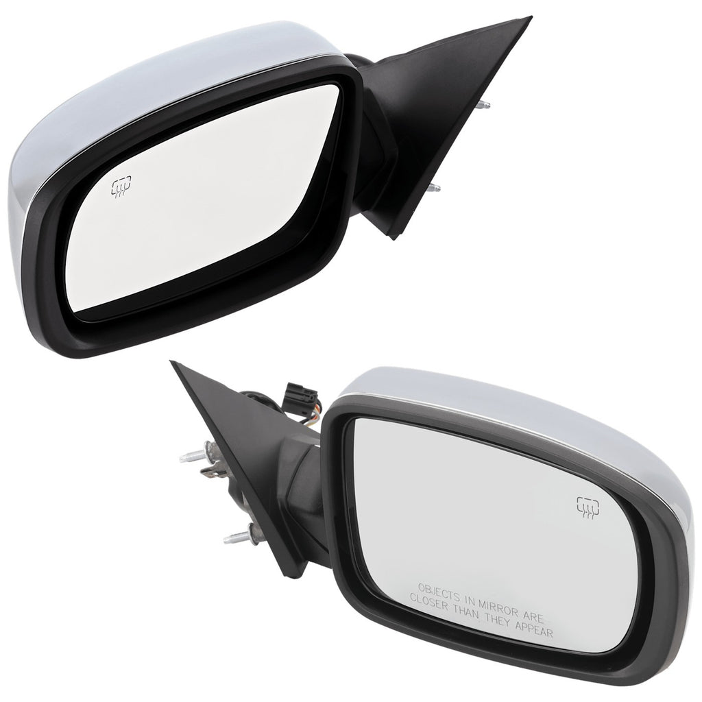 2011-2019 Chrysler 300 Mirrors - Driver & Passenger Side, Heated (57010336AGPFM)