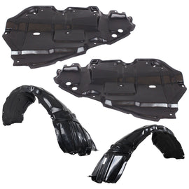 2007-2010 Toyota Camry Fender Liners - Front, Driver & Passenger Side (5387506060)