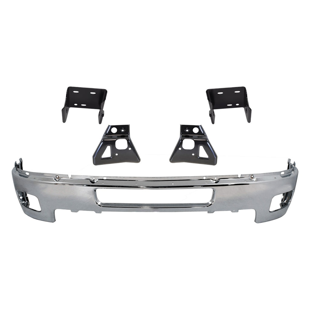 2011-2014 Chevrolet Silverado 2500 HD & Silverado 3500 HD Bumper Face Bar - Front (25883349)
