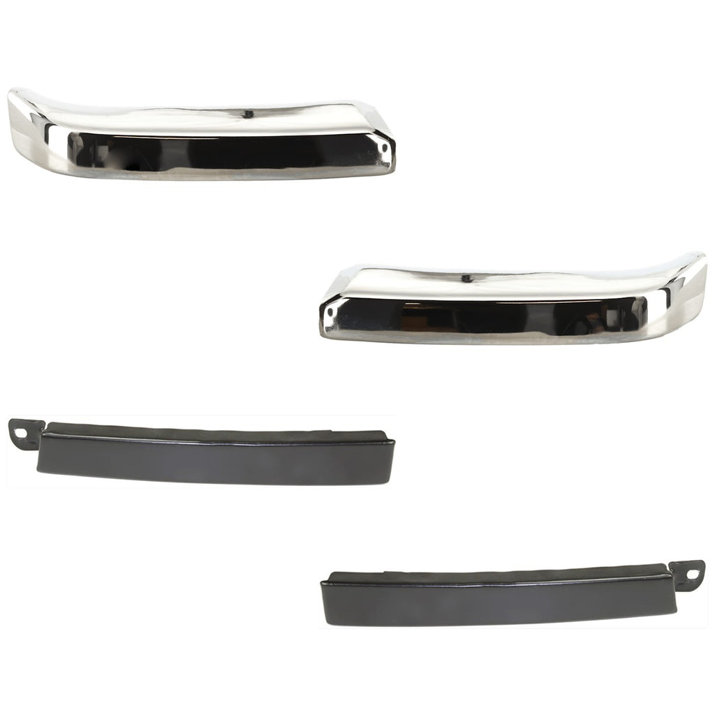 1998-2000 Toyota Tacoma Bumper Face Bar End Extensions - Front, Driver & Passenger Side (5210204010)