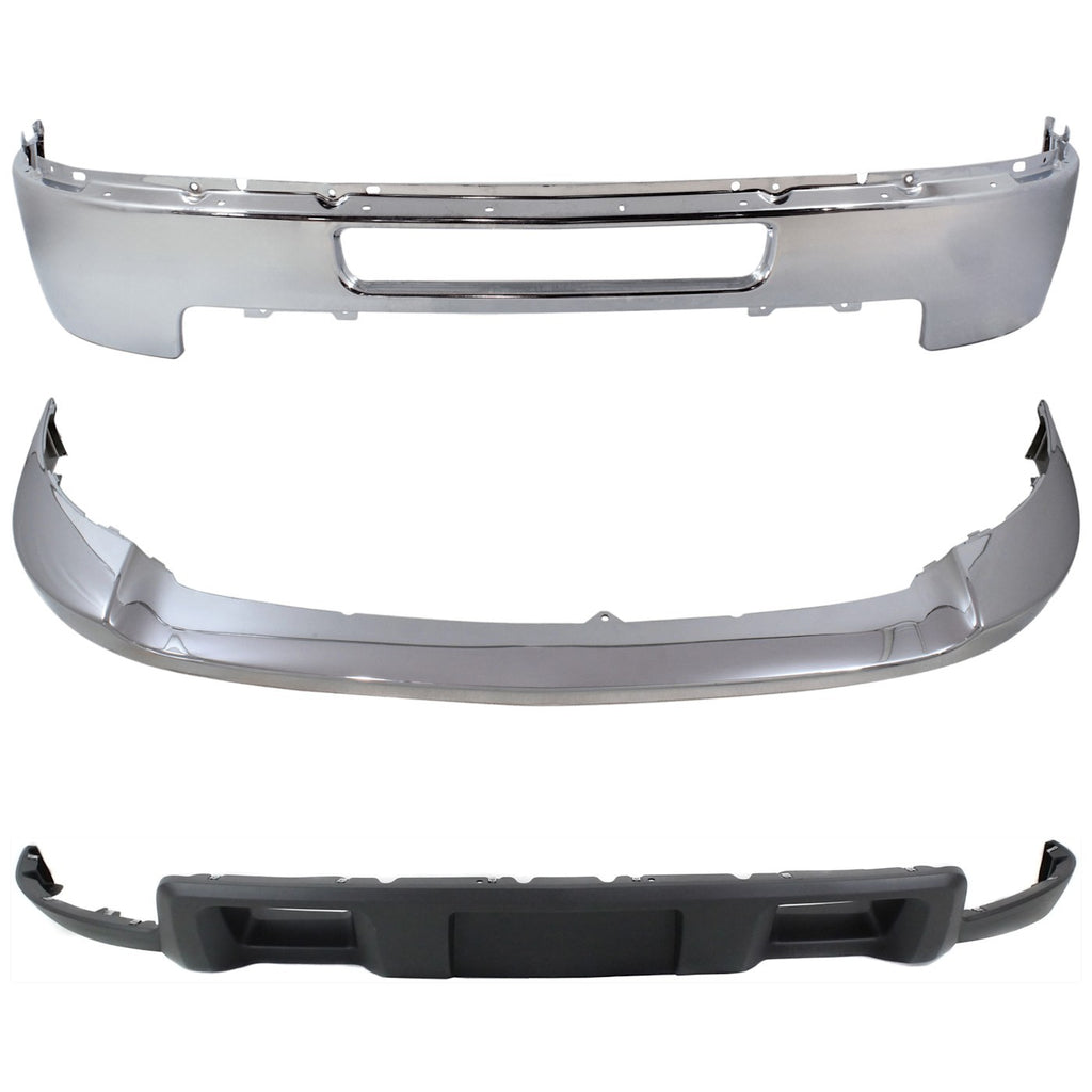 2011-2014 Chevrolet Silverado 2500 HD & Silverado 3500 HD Bumper Face Bar - Front (25832522)