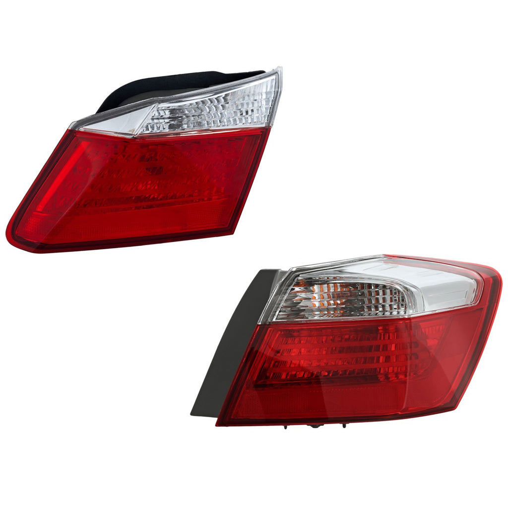 2013-2015 Honda Accord Tail Lights - Right (33500T2AA01)