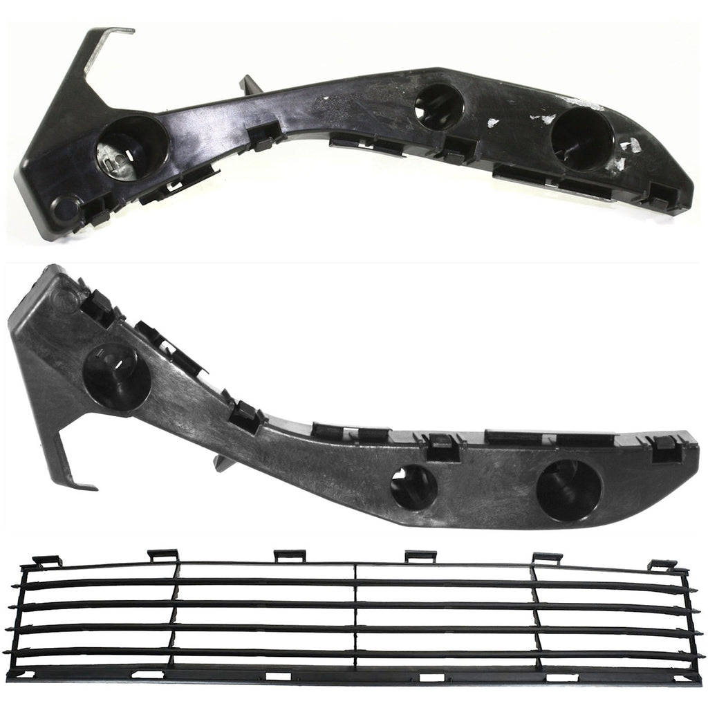 2004-2009 Toyota Prius Bumper Face Bars - Front, Driver & Passenger Side, Lower (5311147010)