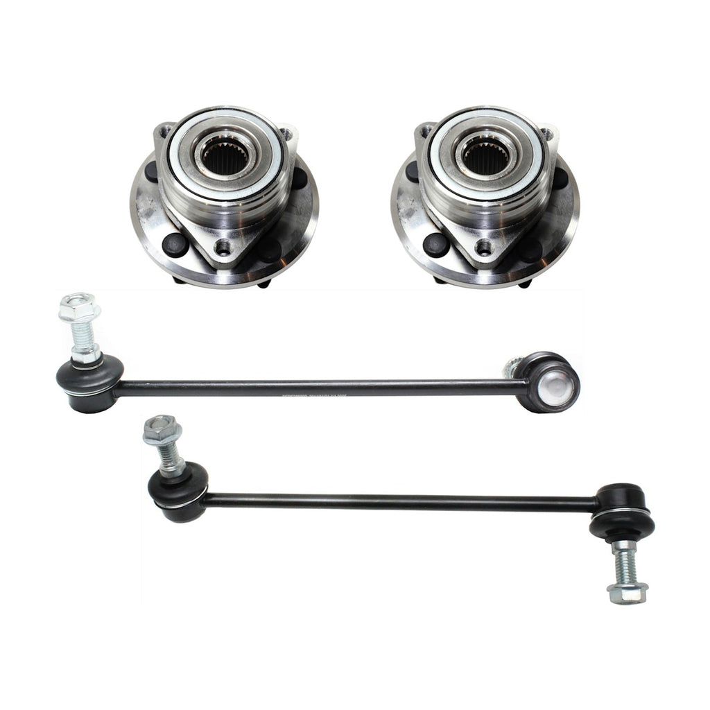1995-2007 Ford Taurus, Lincoln Continental & Mercury Sable Wheel Hubs - Front, Driver & Passenger Side (3F1Z1104BA)