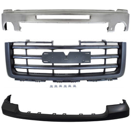 2007-2013 GMC Sierra 1500 Bumper Face Bar - Front (15902856)