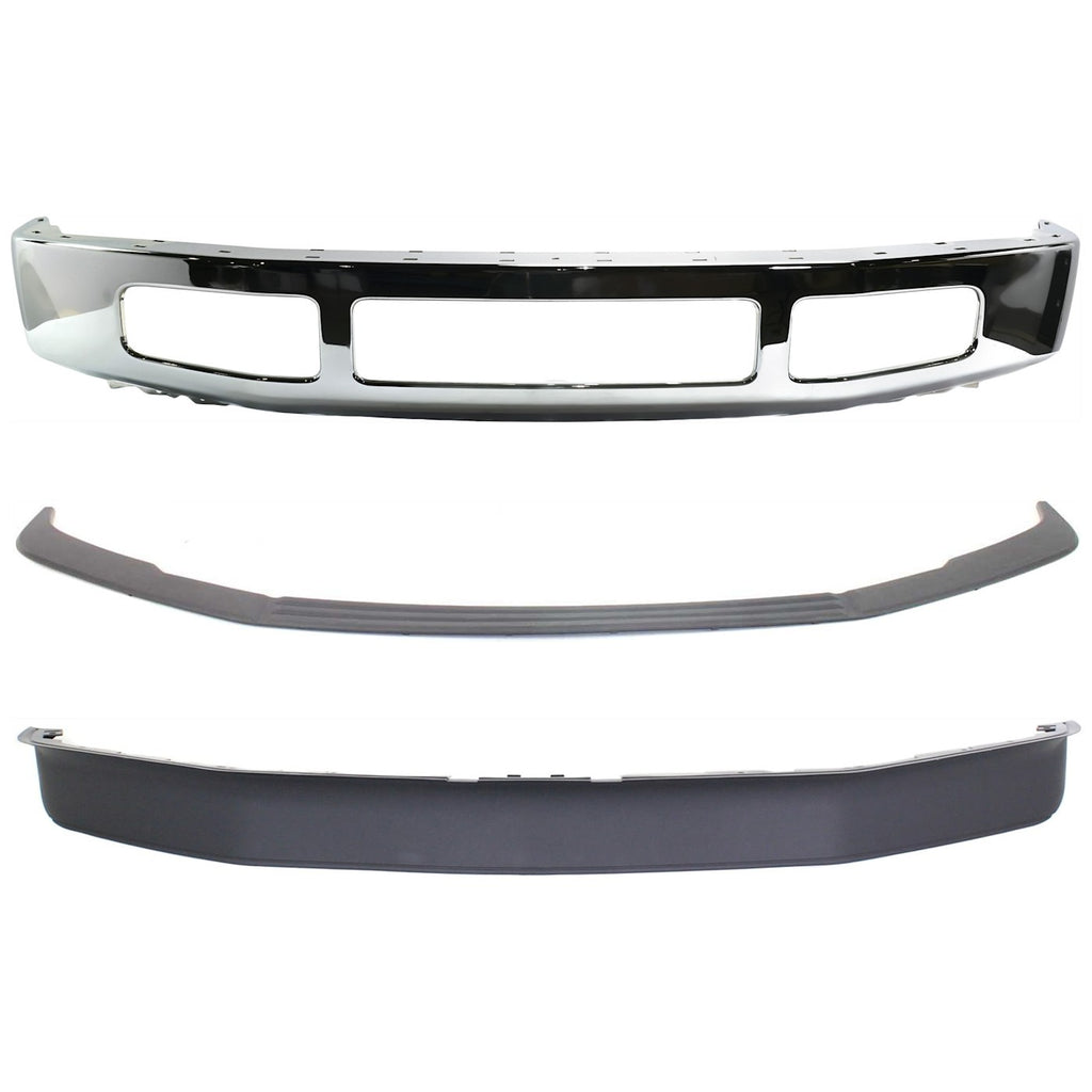 2008-2010 Ford F-250 Super Duty & F-350 Super Duty Bumper Face Bar - Front (8C3Z17757B)