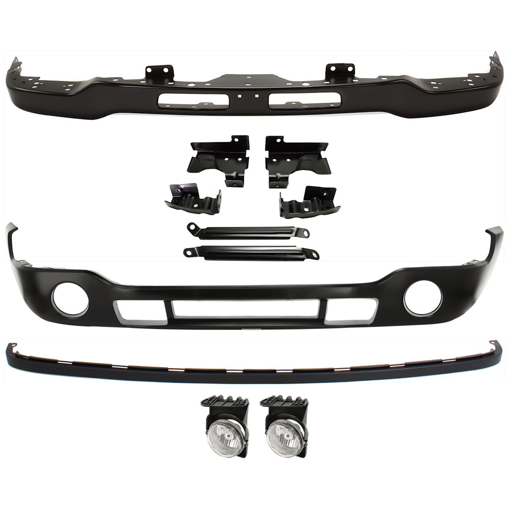 2003-2004 GMC Bumper Face Bar - Front (12335963)